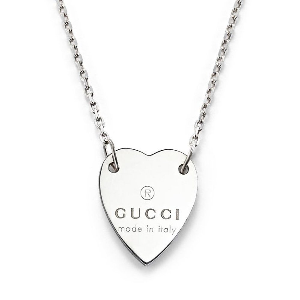 Gucci Trademark necklace with heart pendant